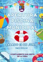 apertura piscina
